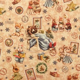 Бумага упаковочная бурый крафт «Уютное настроение», 50×70 см