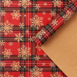 Бумага упаковочная бурый крафт «Новогодняя», 50 × 70 см