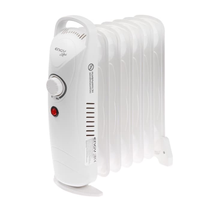 Обогреватель масляный ENGY EN-1707, 7 секций, напольный, 700 Вт, 7 м², белый