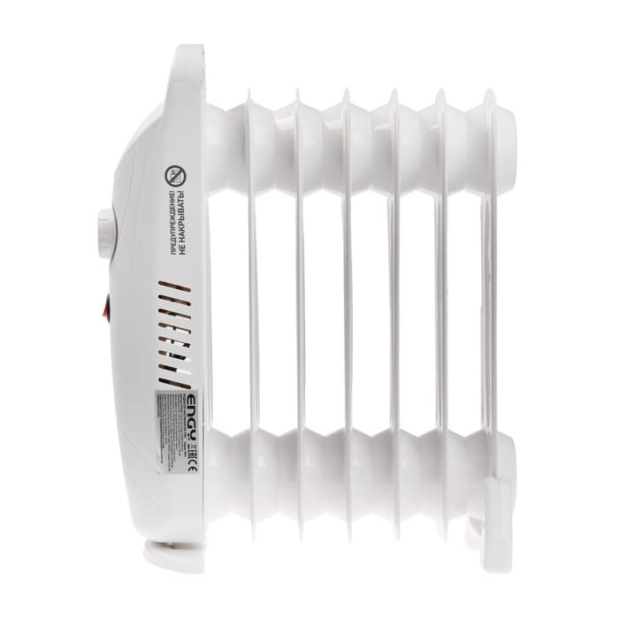 Обогреватель масляный ENGY EN-1707, 7 секций, напольный, 700 Вт, 7 м², белый