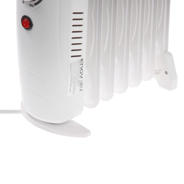 Обогреватель масляный ENGY EN-1707, 7 секций, напольный, 700 Вт, 7 м², белый