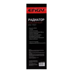 Обогреватель масляный ENGY EN-1707, 7 секций, напольный, 700 Вт, 7 м², белый