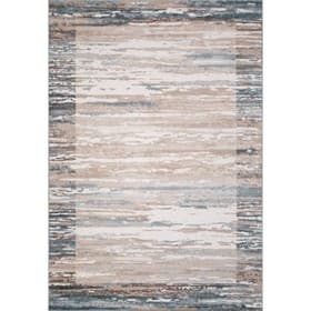 Ковёр прямоугольный Merinos Naturel, размер 300×400 см, бежевый/голубой