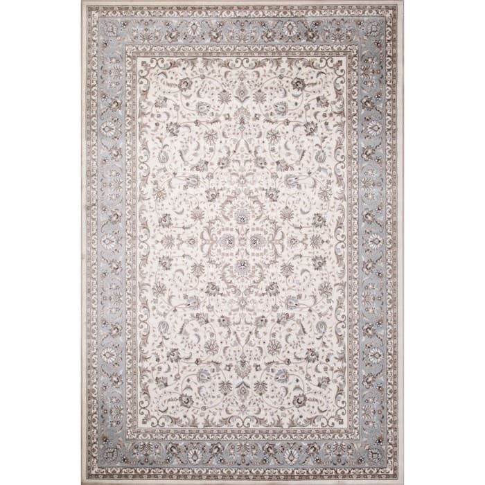 Ковёр прямоугольный Merinos Valencia Deluxe, размер 300×500 см, бежевый/голубой