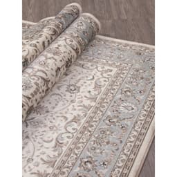 Ковёр прямоугольный Merinos Valencia Deluxe, размер 300×500 см, бежевый/голубой