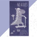 Полотенце махровое «Этель» No rules, 70×130 см, хлопок 100%