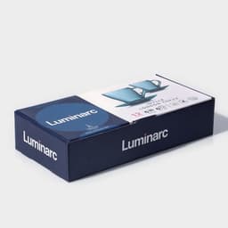 Чайный сервиз Luminarc «Идиллия», 12 предметов: кружка 265 мл, 6 шт., блюдце d=13 см, 6 шт., синий