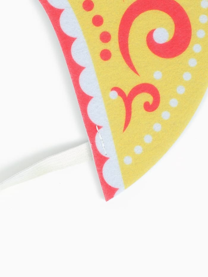 Ободок кокошник «Царица», фетр