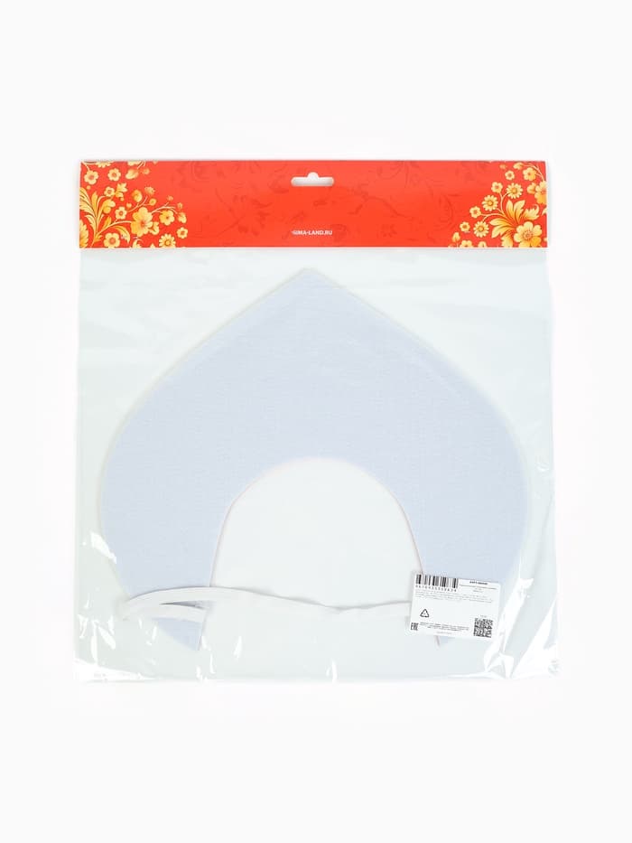 Ободок кокошник «Царица», фетр