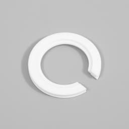 Абажур для люстры «Кружево» Е14 белый 15×15×13 см