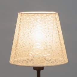 Абажур для люстры «Кружево» Е14 белый 15×15×13 см