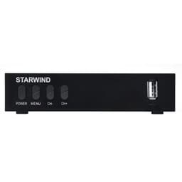 Ресивер DVB-T2 Starwind CT-220, чёрный
