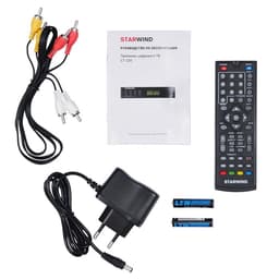 Ресивер DVB-T2 Starwind CT-220, чёрный