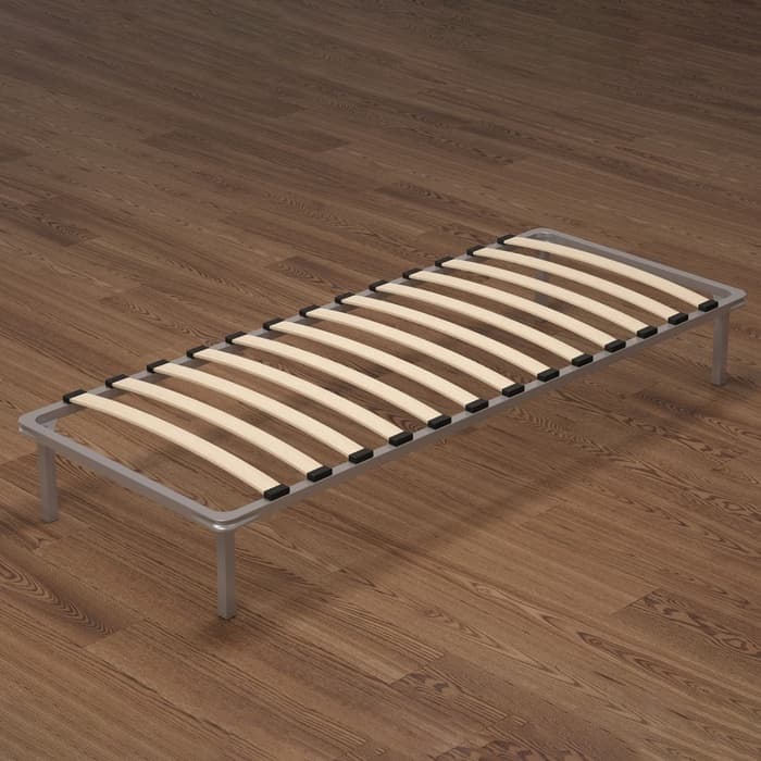 Основание ортопедическое разборное для кровати «Комфорт», с опорами, 900×2000 мм, цвет серый