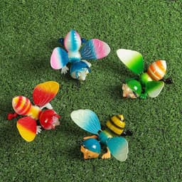 Штекер садовый «Весёлая пчёлка», 14×10 см, h=40 см, МИКС