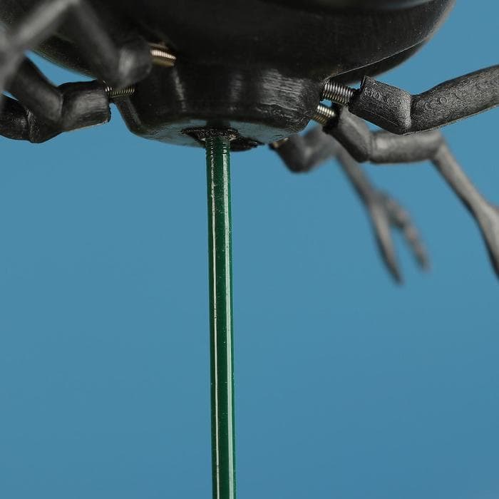 Штекер садовый «Божья коровка дайтон», 6×5 см, h=30 см, белый, Greengo