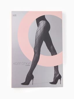 Колготки подростковые «Геометрия», рост 158-164 см