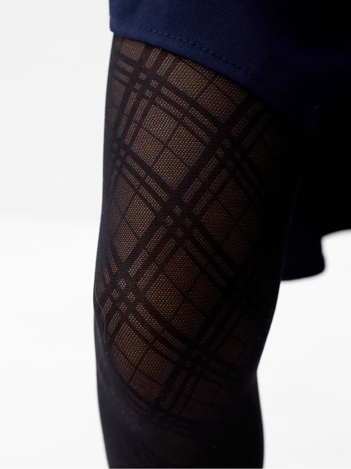 Колготки подростковые «Геометрия», рост 158-164 см