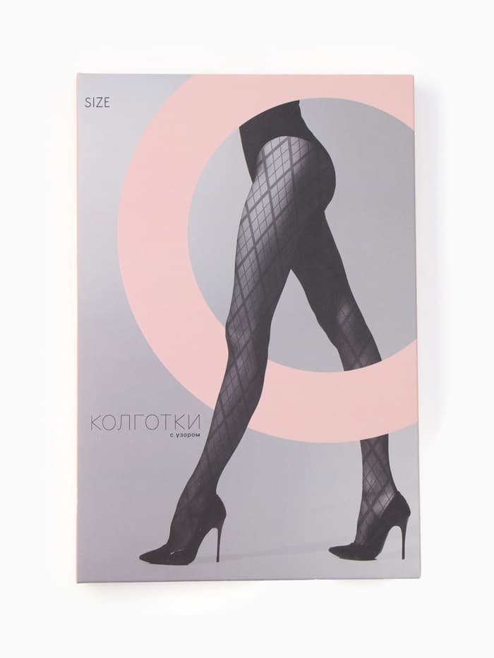 Колготки подростковые «Геометрия», рост 158-164 см