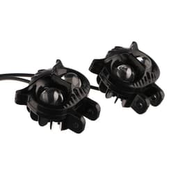 Фара светодиодная, Сова, 12 В, 15 Вт, 1080 лм, провод 56 см, светло-желтый, набор 2 шт.