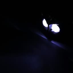 Фара светодиодная, Сова, 12 В, 15 Вт, 1080 лм, провод 56 см, светло-желтый, набор 2 шт.