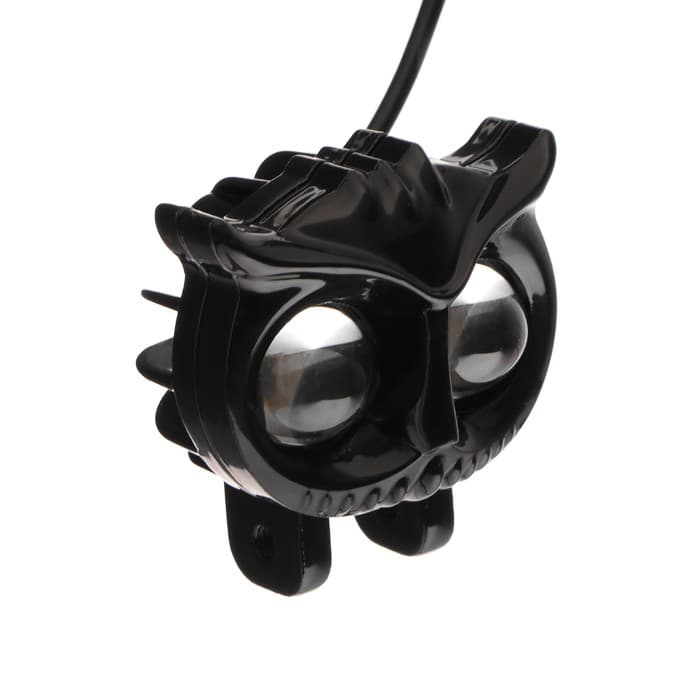 Фара светодиодная, Сова, 12 В, 15 Вт, 1080 лм, провод 56 см, светло-желтый, набор 2 шт.