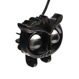 Фара светодиодная, Сова, 12 В, 15 Вт, 1080 лм, провод 56 см, светло-желтый, набор 2 шт.