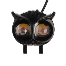 Фара светодиодная, Сова, 12 В, 15 Вт, 1080 лм, провод 56 см, светло-желтый, набор 2 шт.