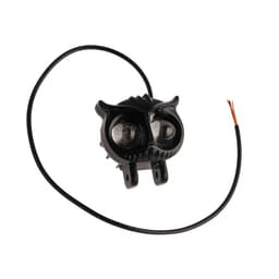 Фара светодиодная, Сова, 12 В, 15 Вт, 1080 лм, провод 56 см, светло-желтый, набор 2 шт.