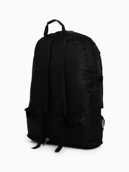 Рюкзак туристический 37 л, с увеличением, с карманами, чёрный