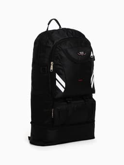 Рюкзак туристический 37 л, с увеличением, с карманами, чёрный