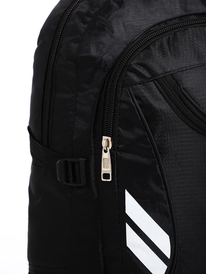 Рюкзак туристический 37 л, с увеличением, с карманами, чёрный