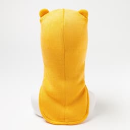 Шапка-шлем для девочки, размер 42-46, горчичная