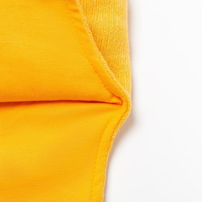 Шапка-шлем для девочки, размер 42-46, горчичная