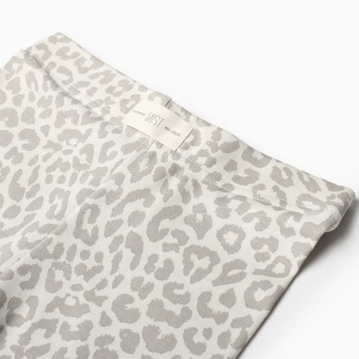 Легинсы спортивные женские Mist: Leo, размер 46 (рост 165 см), бежевые