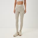 Легинсы спортивные женские Mist: Leo, размер 44 (рост 175 см), бежевые