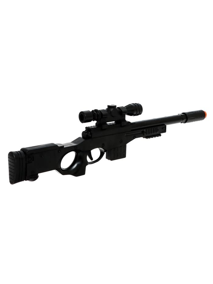 Винтовка AWP, стреляет присосками