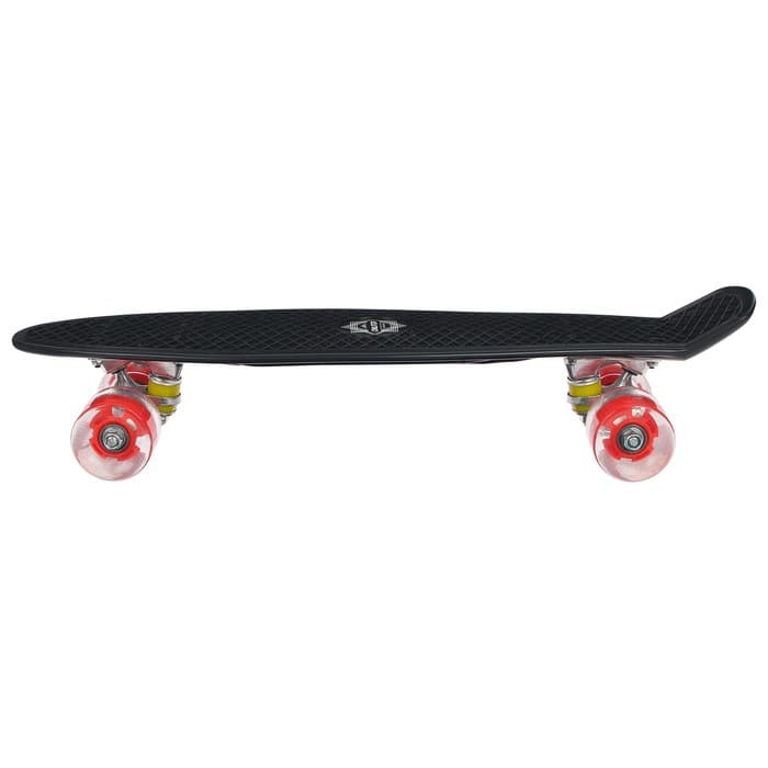 Скейтборд ONLITOP, 56×15 см, колёса световые PU 60×45 мм, алюминиевая рама, цвет МИКС