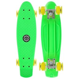 Скейтборд ONLITOP, 56×15 см, колёса световые PU 60×45 мм, алюминиевая рама, цвет МИКС