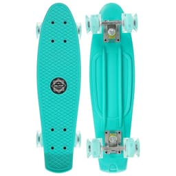 Скейтборд ONLITOP, 56×15 см, колёса световые PU 60×45 мм, алюминиевая рама, цвет МИКС