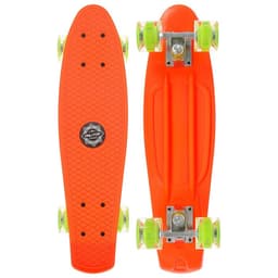 Скейтборд ONLITOP, 56×15 см, колёса световые PU 60×45 мм, алюминиевая рама, цвет МИКС