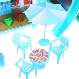 Дом для кукол «Зимний дворец» с куклой, питомцами и аксессуарами