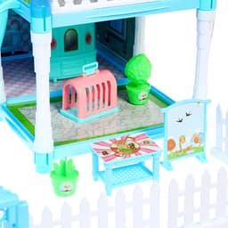 Дом для кукол «Зимний дворец» с куклой, питомцами и аксессуарами