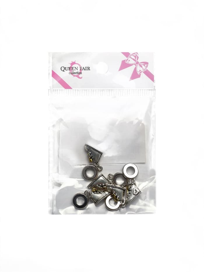 Шарм подвеска «Ботиночек», цвет золотой в чернёном серебре