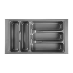 Лоток для столовых приборов CAPPIO, в ящик, 265×485 мм, блок-константа, цвет серый