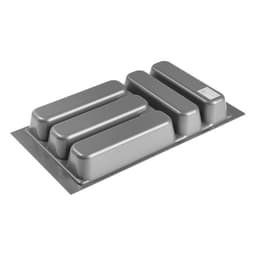 Лоток для столовых приборов CAPPIO, в ящик, 265×485 мм, блок-константа, цвет серый