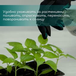 Кассета для выращивания рассады Greengo на 21 ячейку, по 200 мл, из пластика, 54×28×10 см