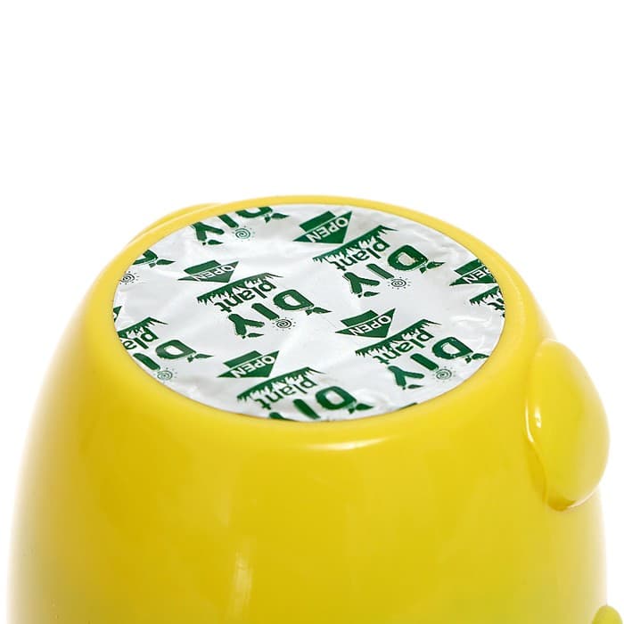 Набор для опытов, для детей «Котики. Выращиваем травку», растение в жёлтом горшочке