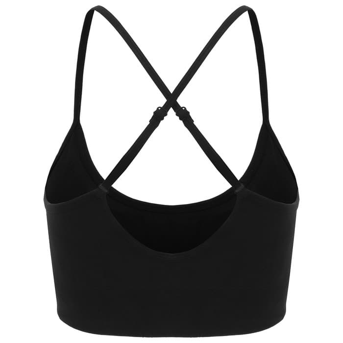 Топ спортивный на бретелях женский ONLYTOP, размер М, чёрный