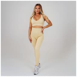 Топ спортивный женский ONLYTOP, размер S, цвет молочный